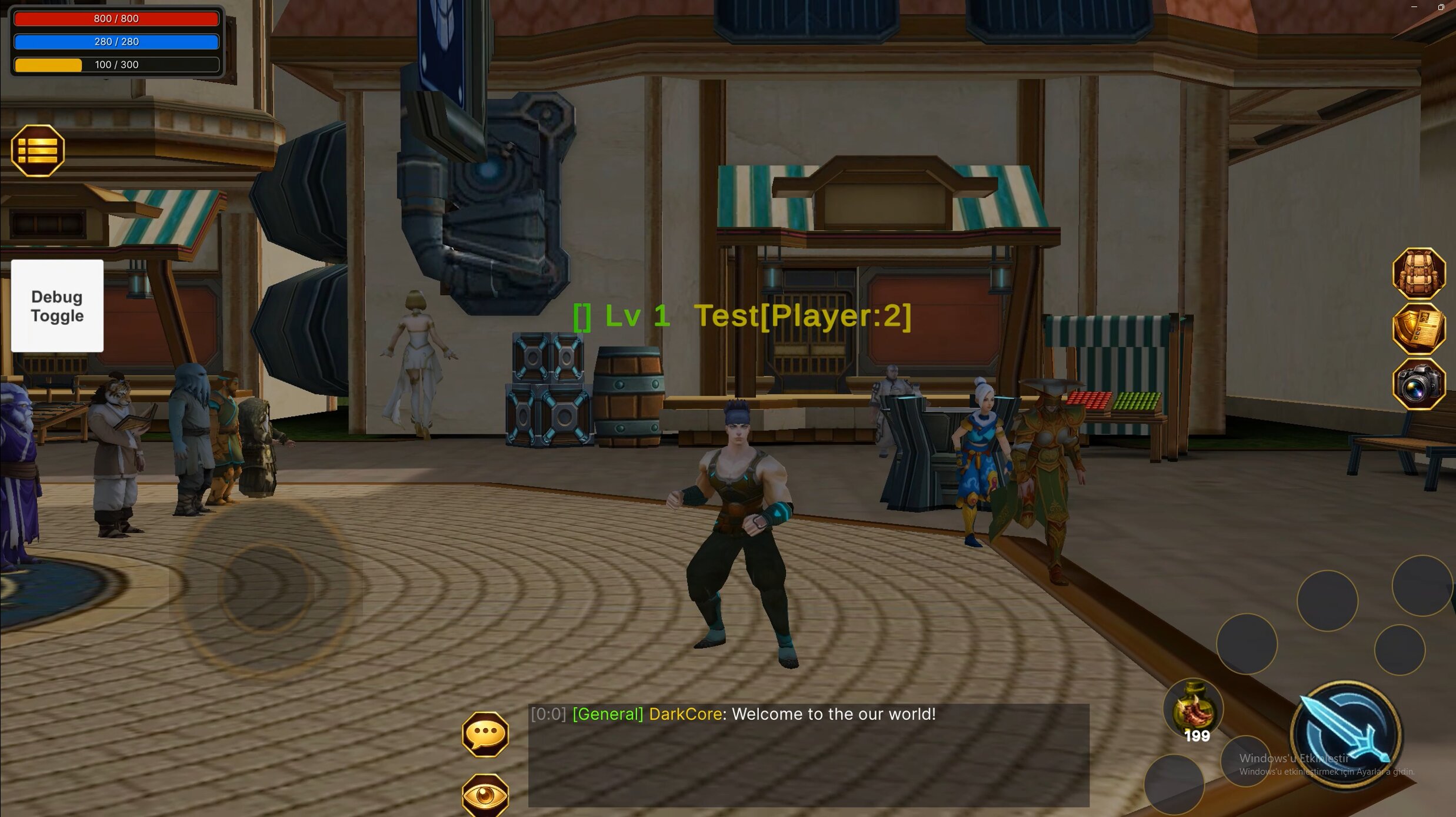 DarkCore gallery scene 5